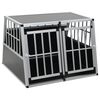 vidaXL Cage pour chien &agrave; double porte 94 x 88 x 69 cm