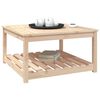 vidaXL Table de jardin 82,5x82,5x45 cm bois massif de pin