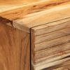vidaXL Cabinet de chevet Marron 50 x 33 x 62 cm Bois d'acacia massif