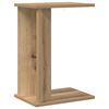 vidaXL Table d'appoint Ch&ecirc;ne artisanal 35 x 25 x 50 cm