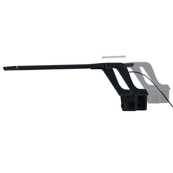 vidaXL Lampe &agrave; LED d'aquarium avec pince 35-55 cm Bleu et blanc