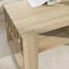 vidaXL Table basse Ch&ecirc;ne Sonoma 92 x 49,5 x 45 cm Bois d'ing&eacute;nierie