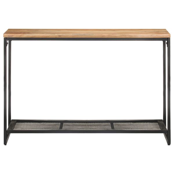 vidaXL Table console 110x35x75 cm Bois d'acacia massif