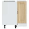 vidaXL Armoire d'angle de cuisine Porto ch&ecirc;ne sonoma bois d'ing&eacute;nierie