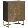 vidaXL Buffet Laiton 53,5 x 30 x 70 cm