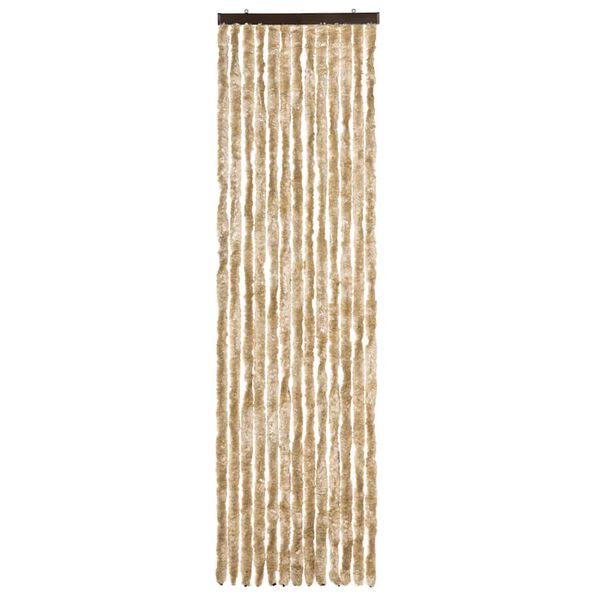 vidaXL Moustiquaire Beige 56x200 cm Chenille