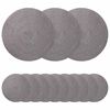 vidaXL Placemets en jute 12 pc Gris 100 % jute Tossa
