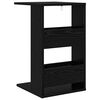 vidaXL Table d'appoint Ch&ecirc;ne noir 40 x 35 x 60,5 cm Bois d'ing&eacute;nierie