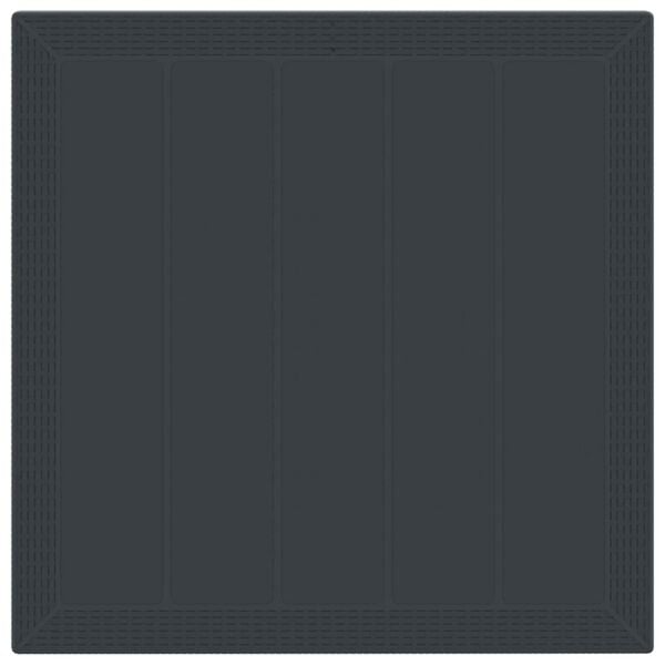 vidaXL Ensemble de salle &agrave; manger pour jardin 3 pcs Anthracite