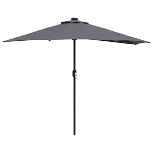 vidaXL Parasol de jardin Anthracite 294 x 150 x 224 cm