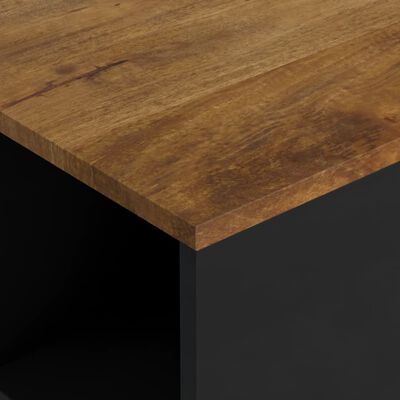 vidaXL Table basse 60x50x35 cm bois de manguier massif