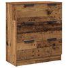 vidaXL Buffets 3 pcs vieux bois 60x30x70 cm bois d'ing&eacute;nierie