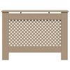 vidaXL Cache-radiateur 112x19x81,5 cm MDF