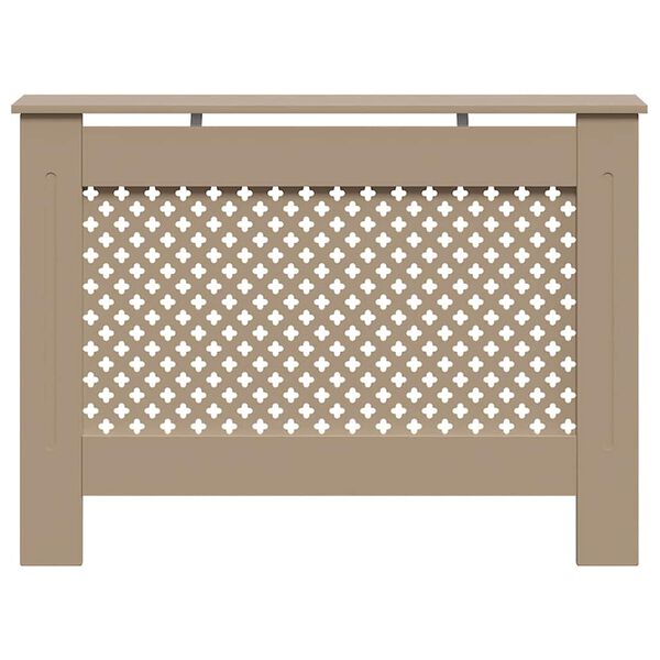 vidaXL Cache-radiateur 112x19x81,5 cm MDF