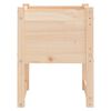 vidaXL Jardinières 2 pcs 40x40x52,5 cm Bois massif de pin