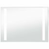 vidaXL Miroir mural à LED pour salle de bains 100x60 cm