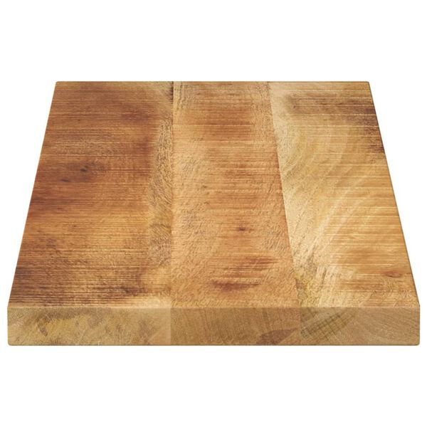 vidaXL Dessus de table rectangulaire bois massif de manguier brut