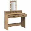 vidaXL Table de Toilette Marron 100 x 41 x 140 cm Bois d'ingénierie