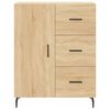 vidaXL Buffet ch&ecirc;ne sonoma 69,5x34x90 cm bois d'ing&eacute;nierie