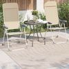 vidaXL Tapis de surface Carr&eacute; PALMERAS Beige 200 x 200 cm Polyester