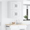 vidaXL Armoire de cuisine Kalmar 2 pcs Blanc 60 x 31 x 40 cm