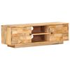 vidaXL Meuble TV 116x30x35 cm Bois de manguier solide