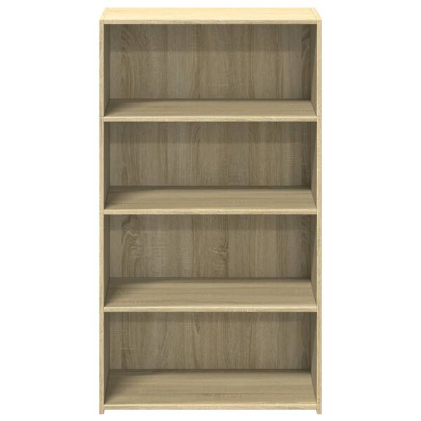 vidaXL Buffet haut chêne sonoma 70x41x124 cm bois d'ingénierie
