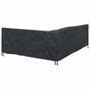 vidaXL Housse pour meubles Noir 250 x 180 x 80 cm Tissu Oxford 420D