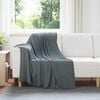 vidaXL Couvertures &agrave; jeter 24 pcs Gris fonc&eacute; 170 x 130 cm Toison