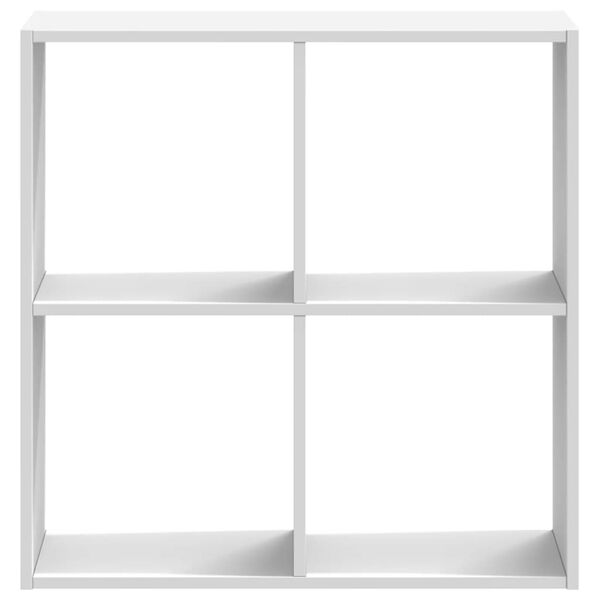 vidaXL Biblioth&egrave;que blanc 68,5x32x68,5 cm bois d'ing&eacute;nierie