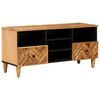 vidaXL Armoires de rangement avec tiroir Marron 100 x 33,5 x 46 cm