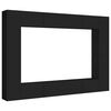 vidaXL Ensemble de meubles TV 8 pcs Noir Bois d'ing&eacute;nierie