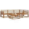 vidaXL Ensemble de canap&eacute;s d'ext&eacute;rieur 5 pcs Naturel