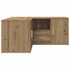 vidaXL Armoire d'angle ch&ecirc;ne artisanal 160x40x45 cm bois d'ing&eacute;nierie