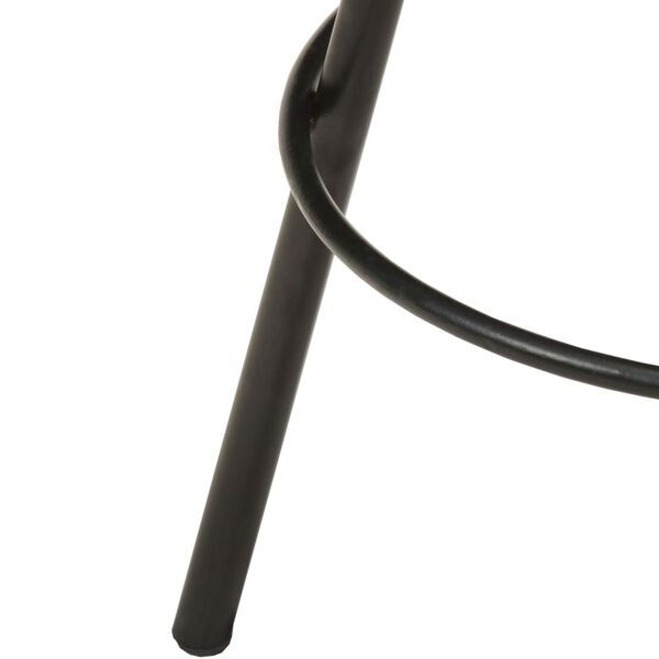 vidaXL Tabourets de bar lot de 4 bois de manguier brut