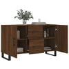 vidaXL Buffet chêne marron 100x36x60 cm bois d'ingénierie