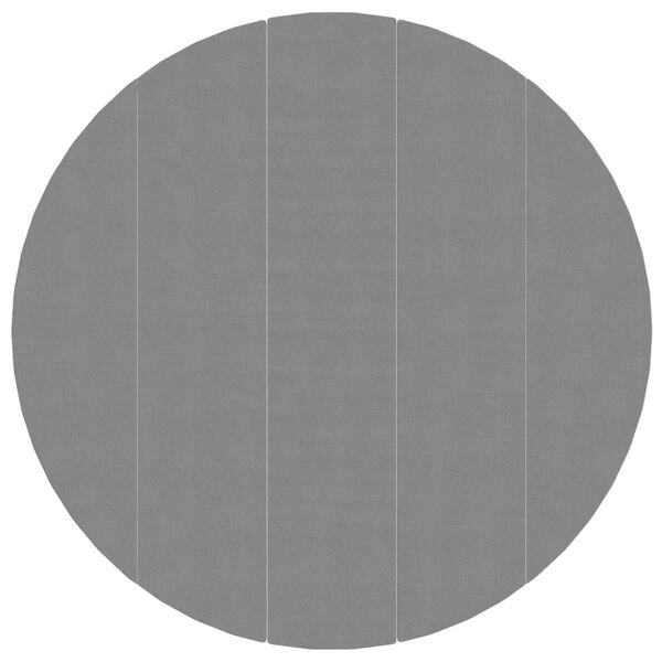 vidaXL B&acirc;che de piscine gris clair &Oslash;550 cm g&eacute;otextile polyester
