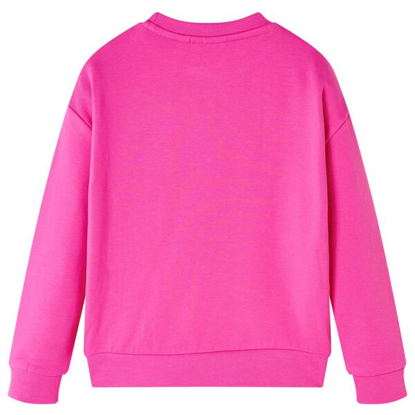 Sweatshirt pour enfants rose foncé 140