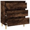 vidaXL Buffet Chêne fumé 60x35x70 cm Bois d'ingénierie