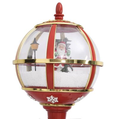 vidaXL Lampadaire de Noël avec Père Noël 175 cm LED