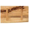vidaXL Dessus de table 50x20x2,5 cm bord vif bois massif manguier brut