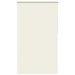 vidaXL Store enrouleur occultant blanc cass&eacute; 135x230 cm largeur tissu