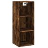 vidaXL Buffet haut Ch&ecirc;ne fum&eacute; 34,5x32,5x180 cm Bois d'ing&eacute;nierie