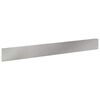 vidaXL Bordure de Pelouse 30 pc 100 x 12 cm Acier Argent&eacute;