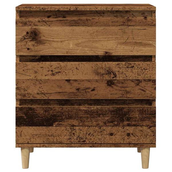 vidaXL Buffet vieux bois 60x35x70 cm bois d'ing&eacute;nierie