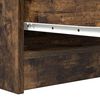vidaXL Buffet ch&ecirc;ne fum&eacute; 100x35x76 cm bois d'ing&eacute;nierie