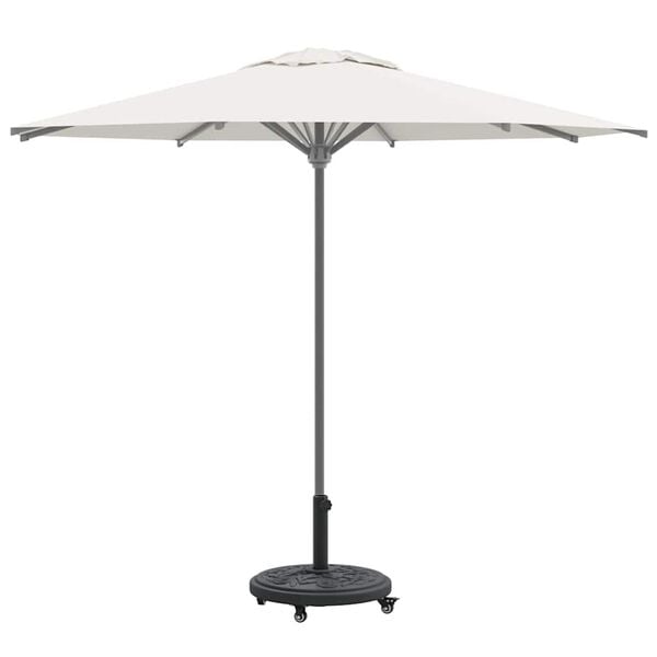 vidaXL Pied de parasol Art d&eacute;co Noir &Oslash; 45 x 39,5 cm Fer