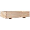 vidaXL Jardinière 110x60x26,5 cm bois de pin massif