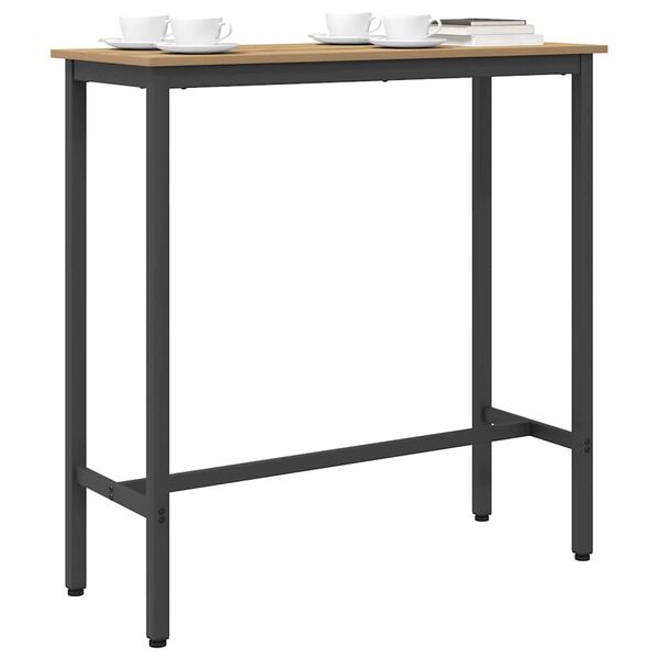 vidaXL table Ch&ecirc;ne artisanal 100 x 40 x 100,5 cm