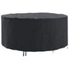 vidaXL Housse pour meubles 200 x 200 x 71 cm Tissu Oxford 420D Rond